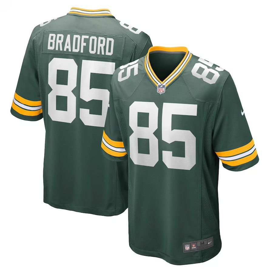 Men Green Bay Packers 85 Corey Bradford Nike Green Retired Player NFL Jersey